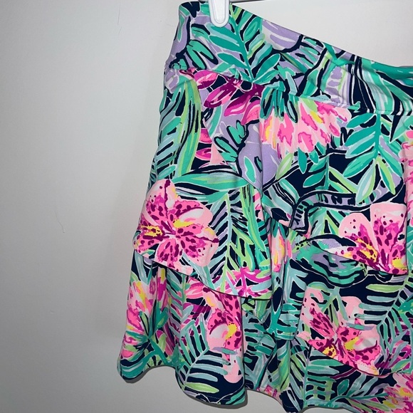 Lilly Pulitzer Luxletic Ruffle Gabby Skort XL - Picture 10 of 11